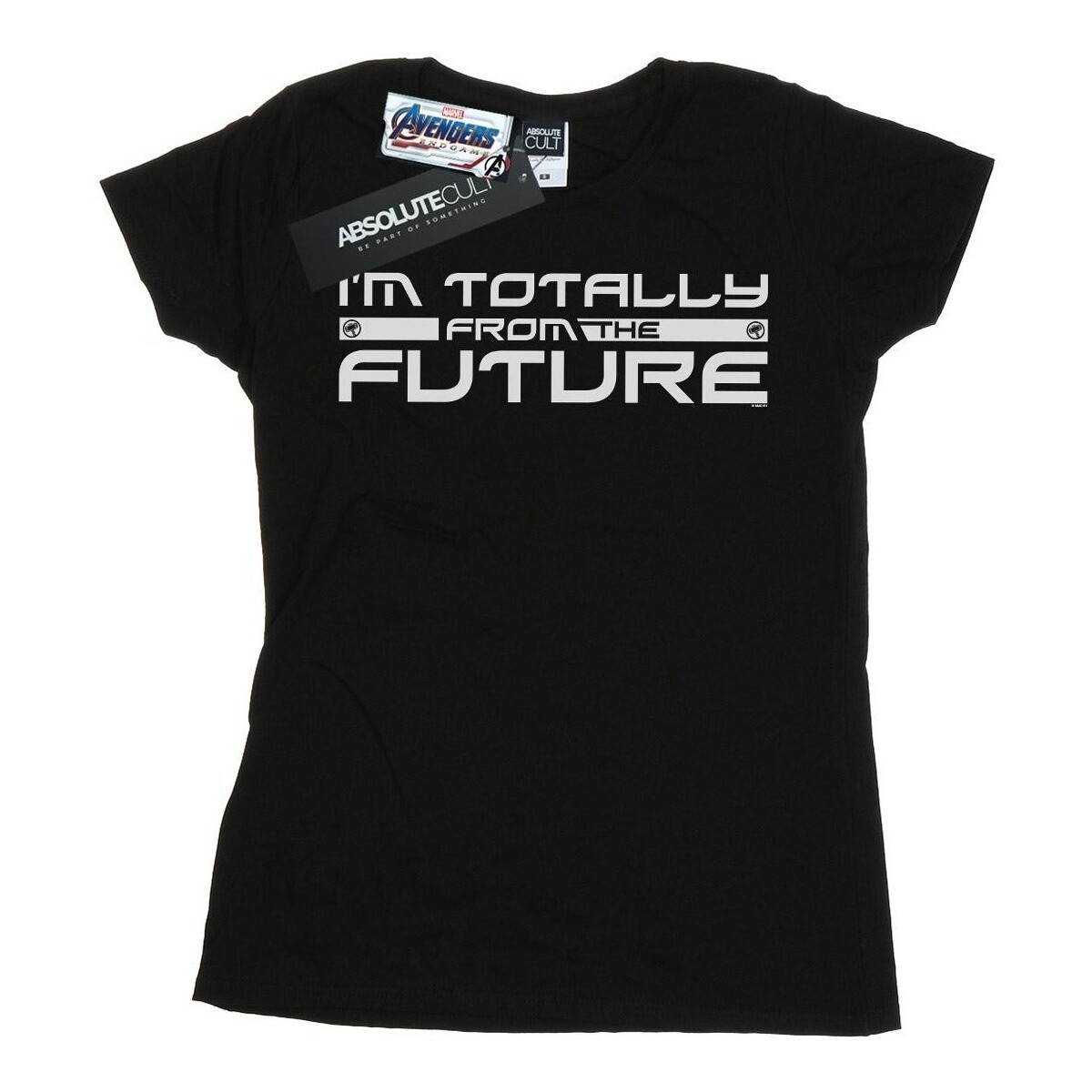 Vêtements Femme T-shirts manches longues Marvel Avengers Endgame Totally From The Future Noir