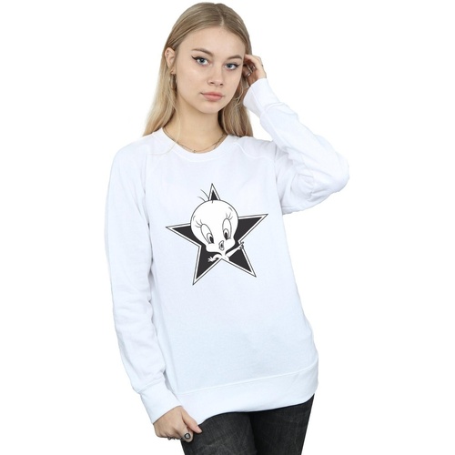 Vêtements Femme Sweats Dessins Animés Bugs Bunny Colour Code Blanc