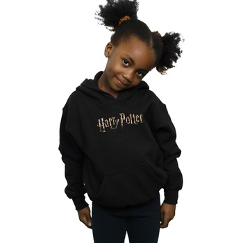 Vêtements Fille Sweats Harry Potter Full Colour Logo Noir