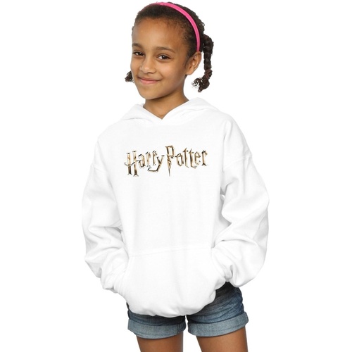 Vêtements Fille Sweats Harry Potter Full Colour Logo Blanc