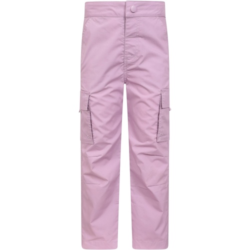 Vêtements Enfant Pantalons cargo Mountain Warehouse MW346 Violet