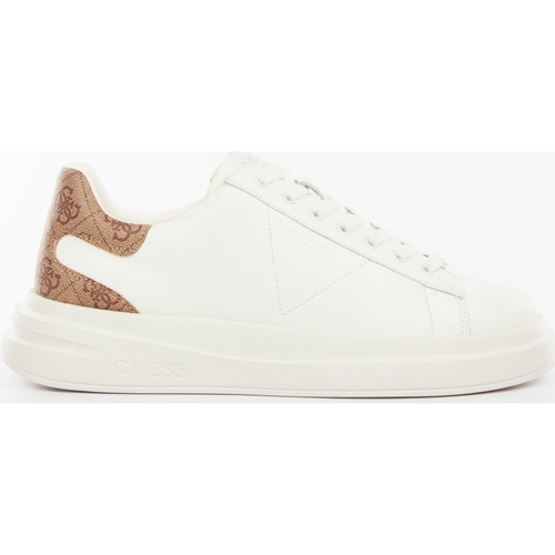 Chaussures Homme Baskets basses PCH Guess elba Blanc
