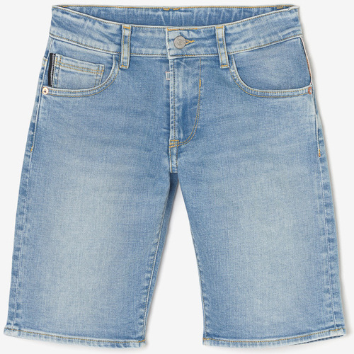 Vêtements Garçon Shorts / Bermudas Vêtements homme à moins de 70ises Bermuda mike bleu clair délavé Bleu