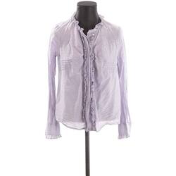Vêtements Femme Débardeurs / T-shirts sans manche Manoush Chemise en coton Violet