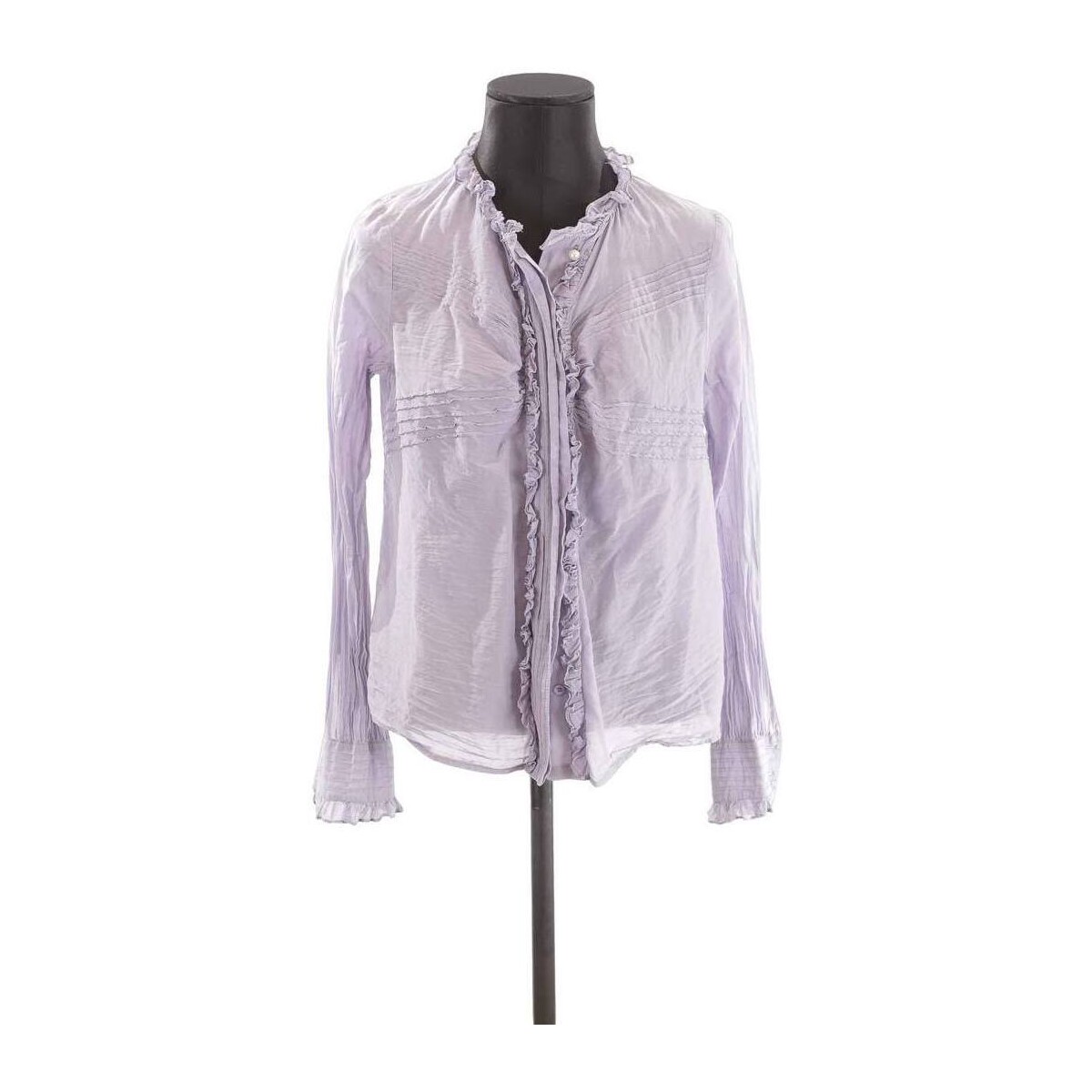 Vêtements Femme Débardeurs / T-shirts sans manche Manoush Chemise en coton Violet