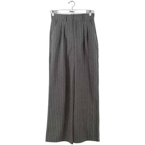 Vêtements Femme Pantalons Blouse 36 - T1 - S Bleu Pantalon droit gris Gris