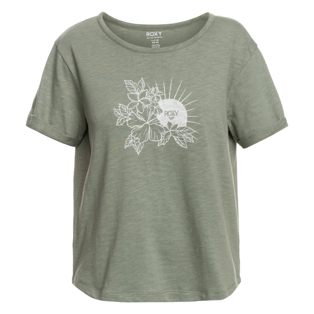 Vêtements Fille T-shirts & Polos Roxy Ocean After Vert