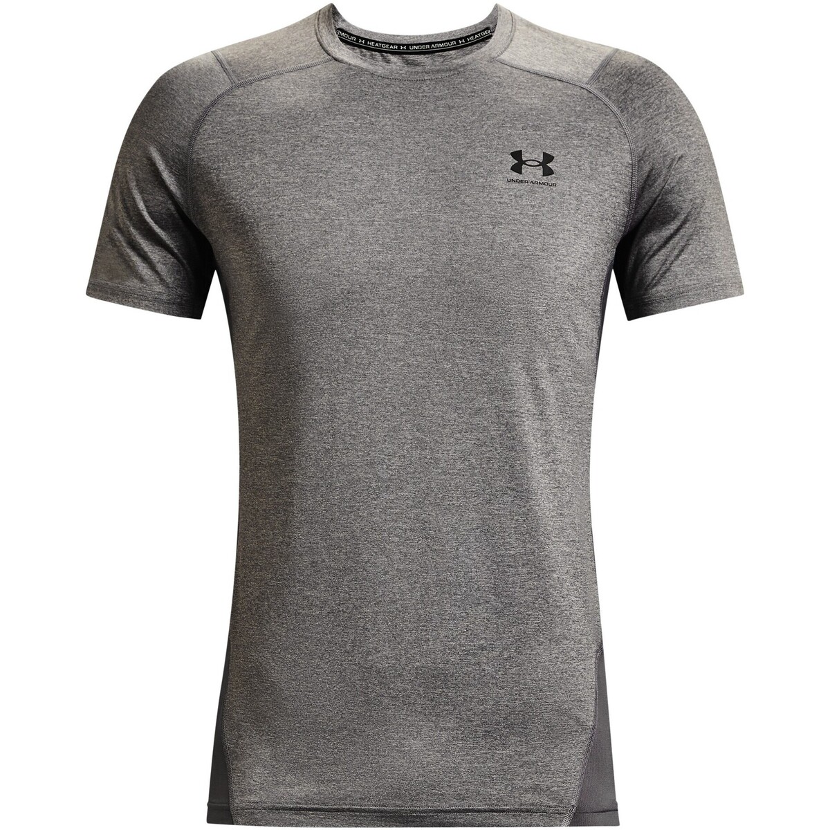 Vêtements Homme T-shirts manches courtes Under Armour HeatGear T-shirt ajusté à manches courtes Gris