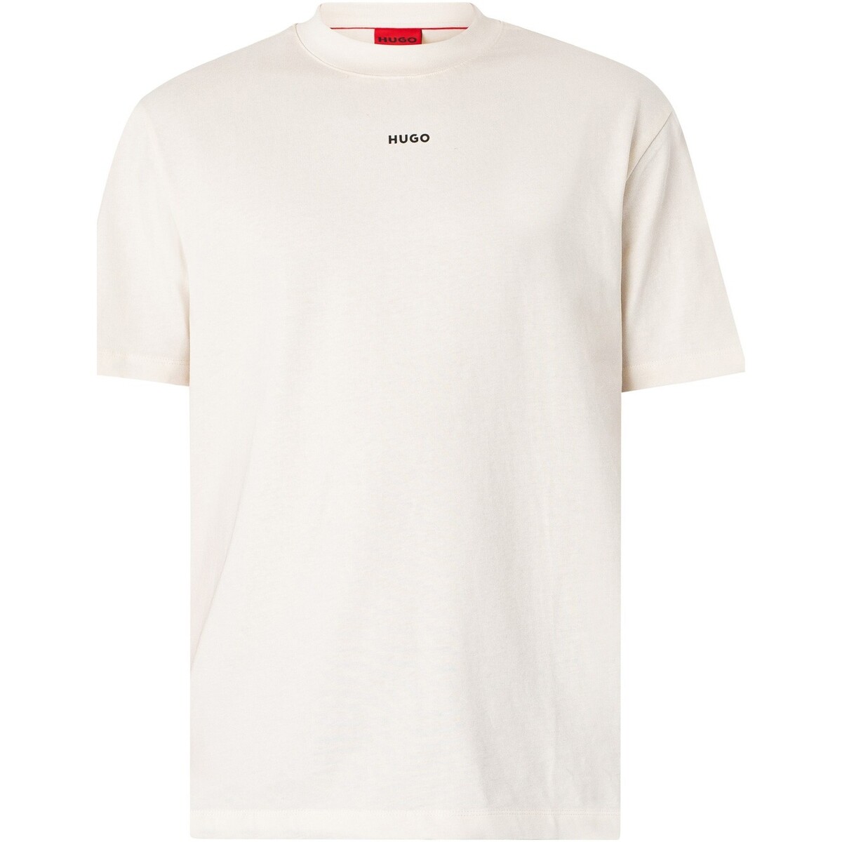 Vêtements Homme T-shirts manches courtes BOSS T-shirt Dapolino Blanc