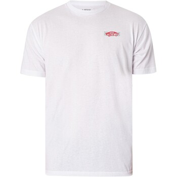 Vêtements Homme T-shirts manches courtes Vans Wayrace Retour T-shirt graphique Blanc