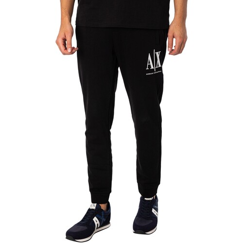 Vêtements Homme Pantalons de survêtement EAX Logo Joggers Noir