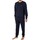 Vêtements Homme Pyjamas / Chemises de nuit Emporio Armani Ensemble pyjama tricoté à manches longues Bleu