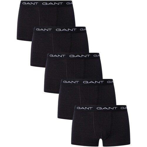 Sous-vêChen Homme Caleçons Gant Lot de 5 boxers Essentials Noir
