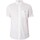 Vêtements Homme Chemises manches longues Gant Chemise à manches courtes en coton et lin régulier Blanc