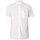 Vêtements Homme Chemises manches longues Gant Chemise à manches courtes en popeline standard Blanc