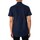 Vêtements Homme Chemises manches longues Gant Chemise à manches courtes en popeline standard Bleu