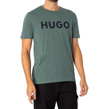 Vêtements Homme T-shirts manches courtes BOSS Dulivio T-shirt graphique Vert
