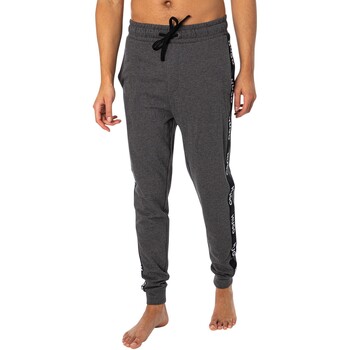 Vêtements Homme Pyjamas / Chemises de nuit BOSS Pantalon de jogging décontracté à logo sportif Gris
