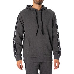 Vêtements Homme Pyjamas / Chemises de nuit BOSS Sweat à capuche avec logo Lounge Sporty Gris