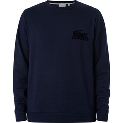 Vêtements Homme Pyjamas / Chemises de nuit Lacoste Sweat-shirt à logo lounge Bleu