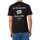 Vêtements Homme T-shirts manches courtes Replay T-shirt à logo graphique au dos Noir
