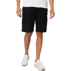 Vêtements butterfly-print Shorts / Bermudas Replay Shorts cargo Noir