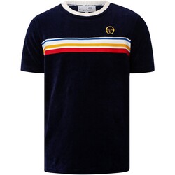 Vêtements Homme T-shirts manches courtes Sergio Tacchini T-shirt ras du cou Ivanes Bleu