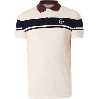 Vêtements Homme Polos manches courtes Sergio Tacchini Polo Young Line Blanc