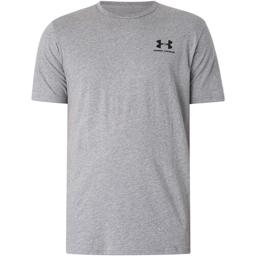Vêtements Homme T-shirts manches courtes Under Armour sportiva T-shirt ample style sportif Gris