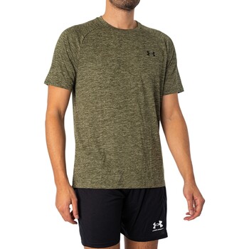 Vêtements Homme T-shirts manches courtes Under Hoodie Armour T-shirt à manches courtes Tech 2.0 Vert