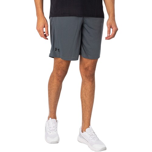 Vêtements Homme Shorts / Bermudas Under Armour Hoodie Short en maille technique Gris