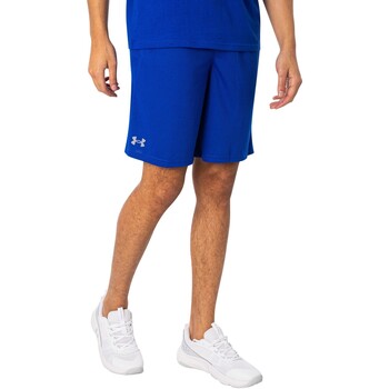Vêtements Homme Shorts / Bermudas Under Armour Short en maille technique Bleu