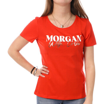 Vêtements Femme T-shirts manches courtes Morgan 241-DUNE Orange