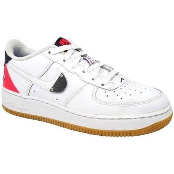 Chaussures Baskets mode Nike printable Reconditionné Air Force NBA - Blanc