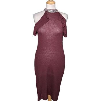 Vêtements Femme Robes John Galliano robe mi-longue  32 Rouge Bordeaux