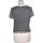 Vêtements Femme T-shirts & Polos H&M top manches courtes  40 - T3 - L Noir Noir