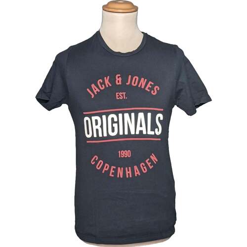 Vêtements Homme T-shirts & Polos Jack & Jones 36 - T1 - S Noir