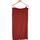 Vêtements Femme Jupes Anne Weyburn jupe longue  50 - XXXXL Rouge Rouge