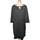Vêtements Femme Robes courtes Phildar robe courte  44 - T5 - Xl/XXL Noir Noir