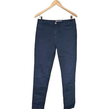 Vêtements Femme Pantalons Promod pantalon slim femme  38 - T2 - M Bleu Bleu