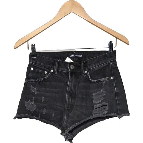 Vêtements Femme Mesh Shorts / Bermudas Zara short  34 - T0 - XS Gris Gris