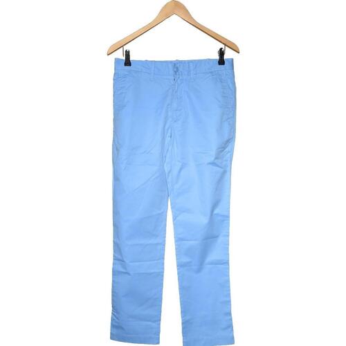 Vêtements Femme Pantalons Lacoste 38 - T2 - M Bleu
