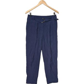 Vêtements Femme Pantalons Camaieu pantalon slim femme  38 - T2 - M Bleu Bleu