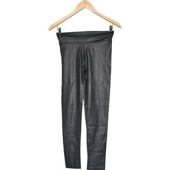 Vêtements Femme Pantalons Etam pantalon slim femme  38 - T2 - M Noir Noir