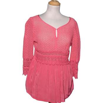 Vêtements Femme Tops / Blouses Stella satin Forest blouse  36 - T1 - S Rose Rose
