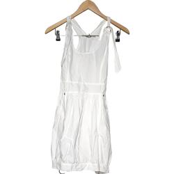 Vêtements Femme Robes courtes La Fée Maraboutée 38 - T2 - M Blanc