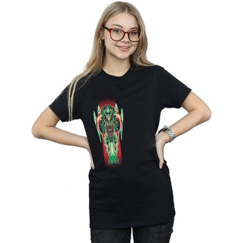 Vêtements Femme T-shirts manches longues Dc Comics Aquaman Queen Atlanna Noir