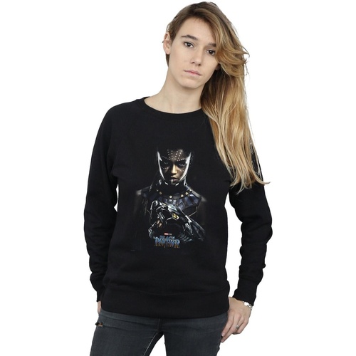 Vêtements Femme Sweats Marvel Black Panther Shuri Poster Noir