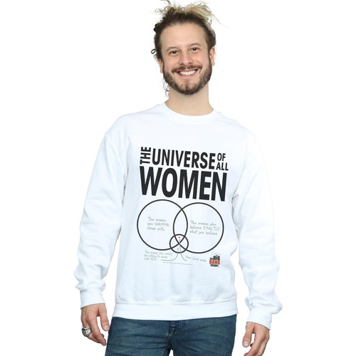 Vêtements Homme Sweats The Big Bang Theory The Universe Of All Women Blanc