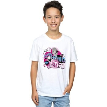 Vêtements Garçon T-shirts manches courtes Dc Comics Batman TV Series The Penguin Jellyfish Blanc